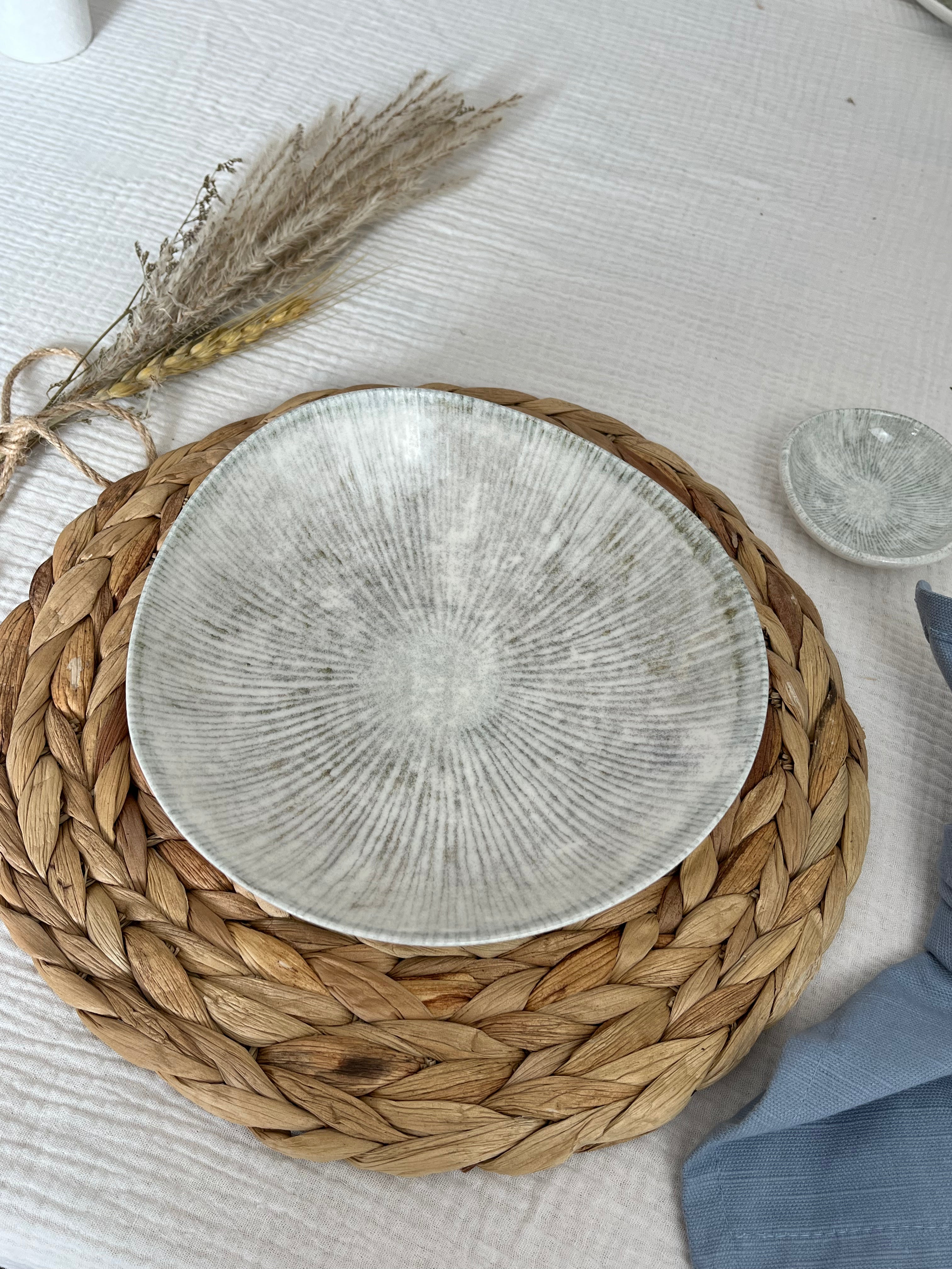 Celestial Deep Pebble Plate 20cm