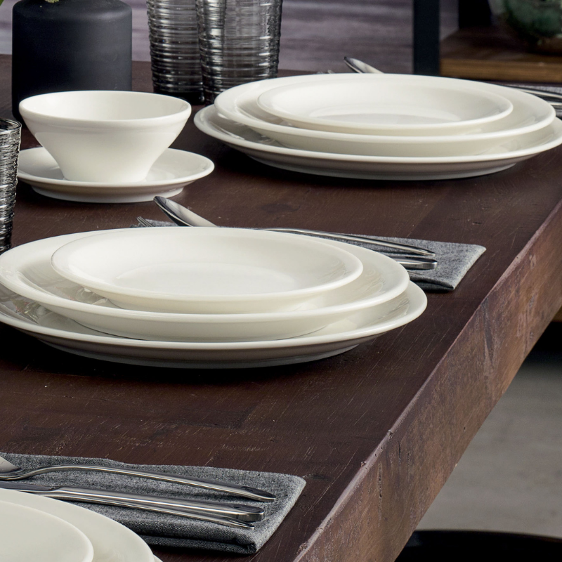 Blanc Coupe Plate