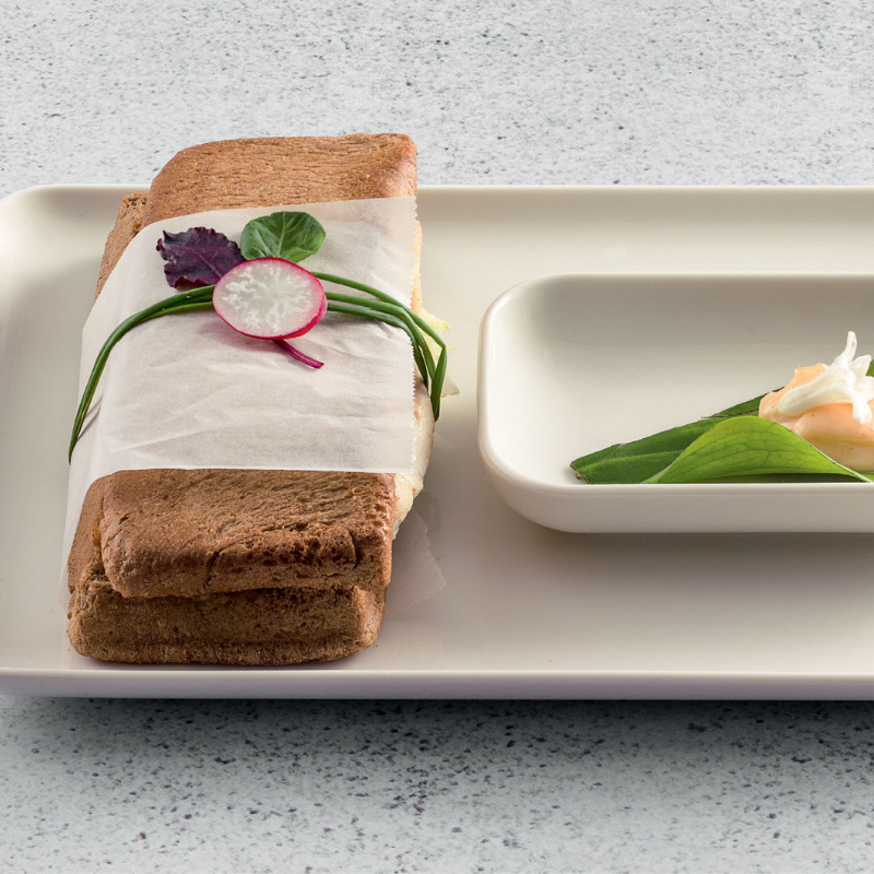 Blanc Rectangular Platter