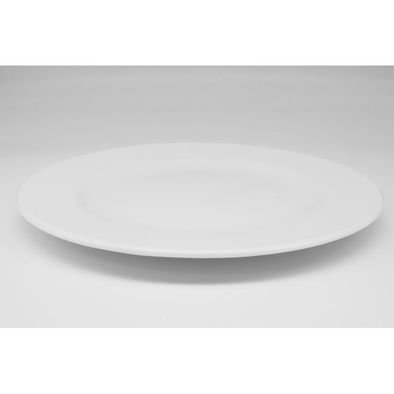 Blanc Wide Rimmed Plate