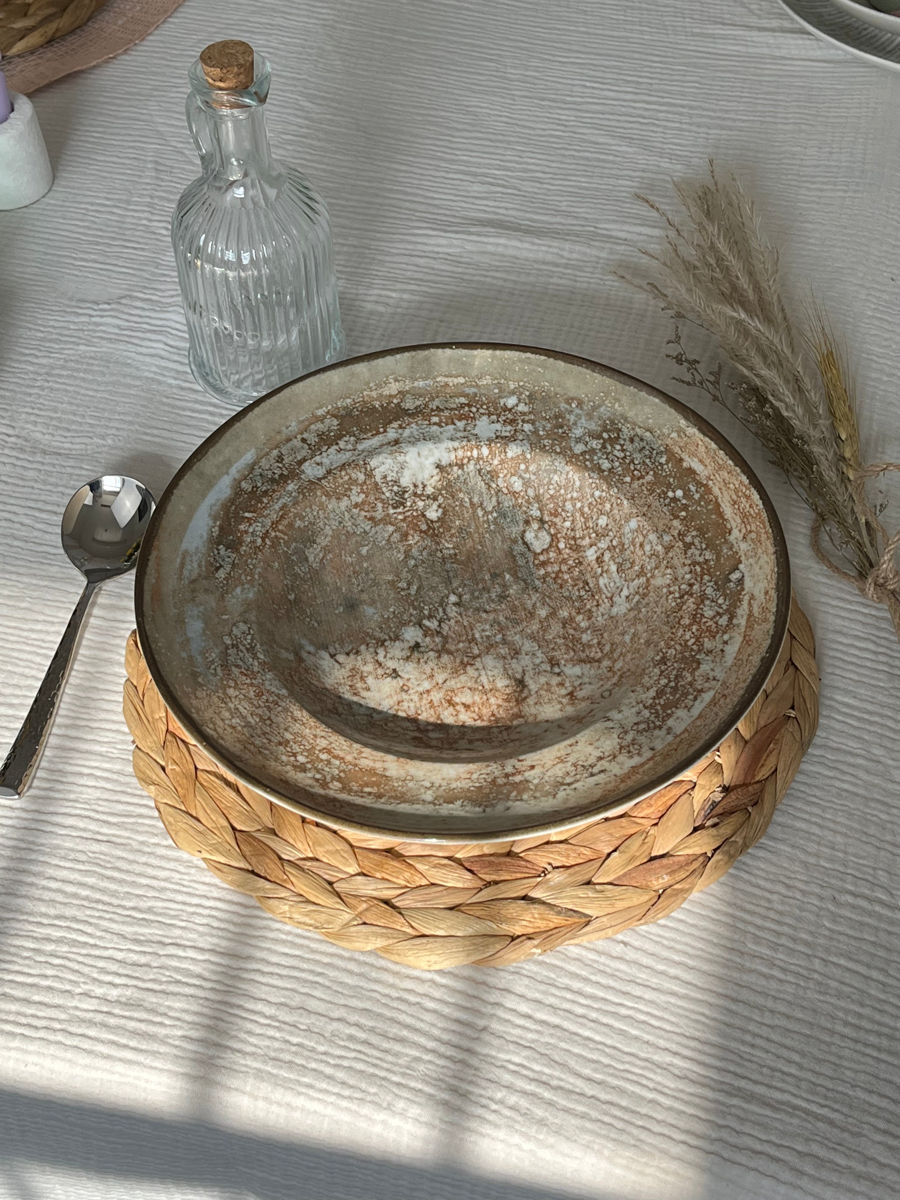 Light Moon Deep Pasta Plate 26cm