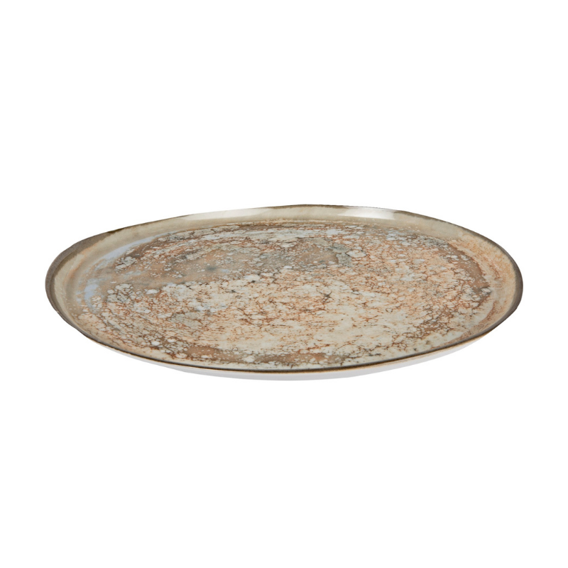 Light Moon Pebble Coupe Plate