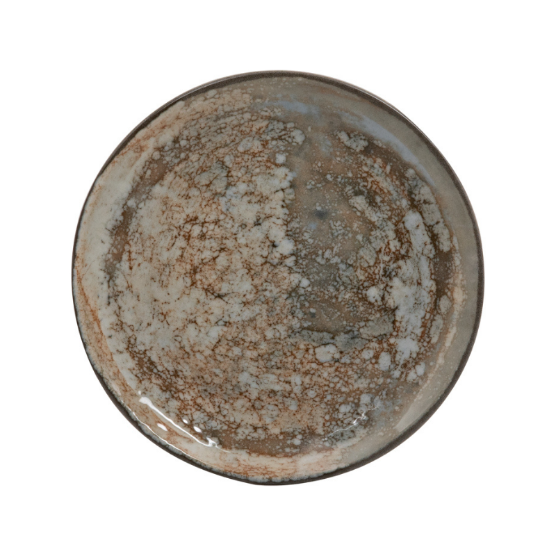 Light Moon Walled Plate