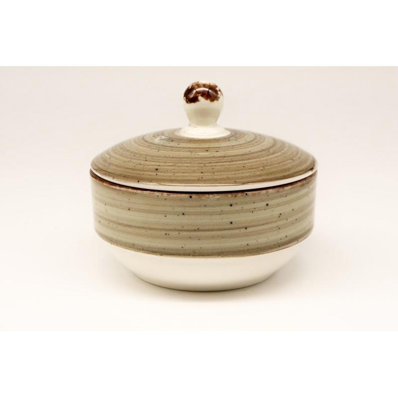 Terra Sugar Bowl 9.2cm with Lid