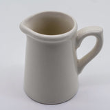 Load image into Gallery viewer, Plain White Handled Creamer 5.7cl
