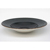 Load image into Gallery viewer, Anthracite Deep Pasta Plate