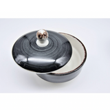 Load image into Gallery viewer, Anthracite Sugar Bowl 9.2cm with Lid